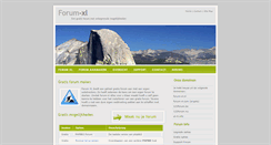 Desktop Screenshot of forum-xl.nl